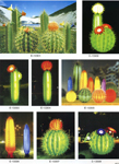 多風(fēng)格仙人掌燈 仙人球燈