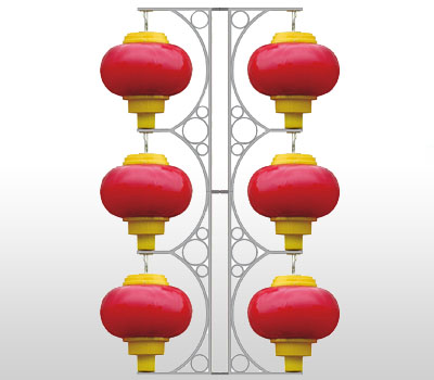 古典LED雙邊多支架燈籠